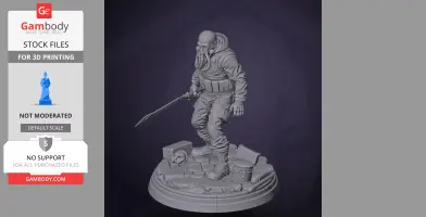 Snork - S.T.A.L.K.E.R. 2: Heart of - Character Figure STL