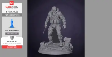 Snork - S.T.A.L.K.E.R. 2: Heart of - Character Figure STL
