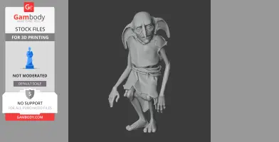Kreacher Harry Potter Figurine - Character Figure STL