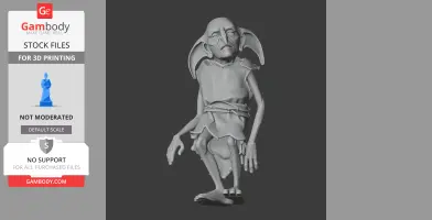 Kreacher Harry Potter Figurine - Character Figure STL