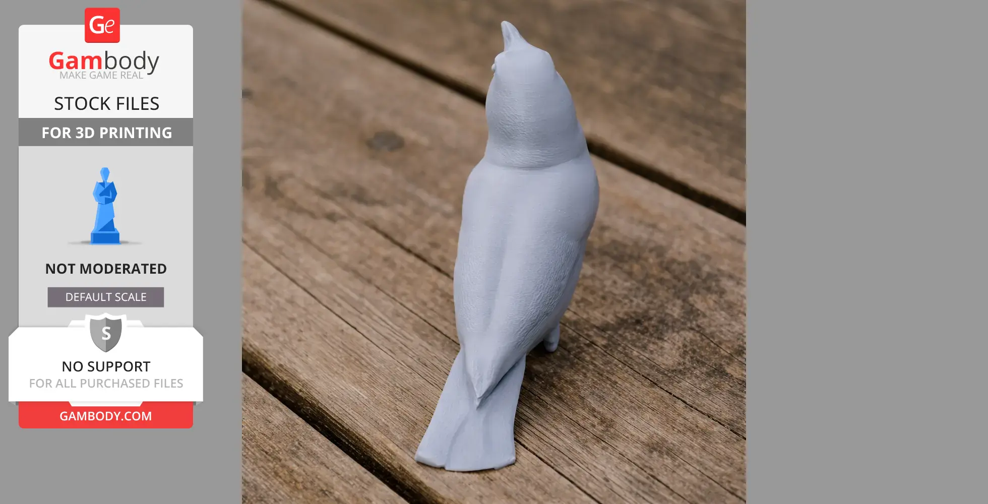 Bahama oriole - Prehistoric Animal STL