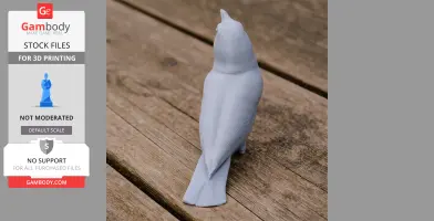 Bahama oriole - Prehistoric Animal STL