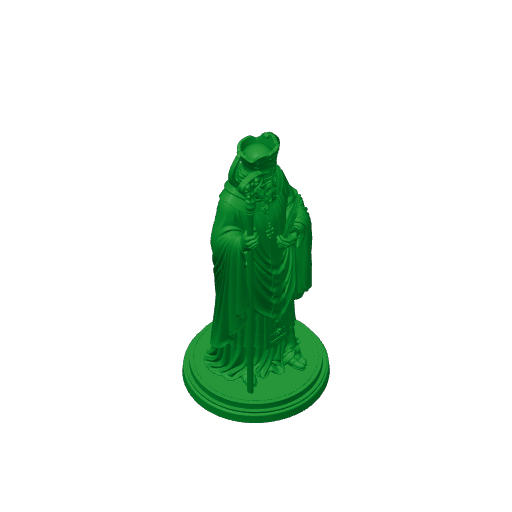Saint Ansfried of Utrecht - Devotional Statue.3mf