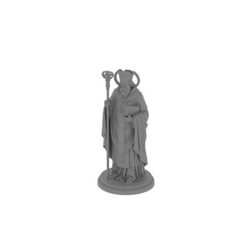 Saint Ansfried of Utrecht - Devotional Statue.stl