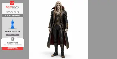 Krochi Freetto - Vampire Survivors - Character Figure STL