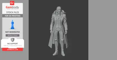 Krochi Freetto - Vampire Survivors - Character Figure STL