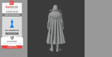 Krochi Freetto - Vampire Survivors - Character Figure STL