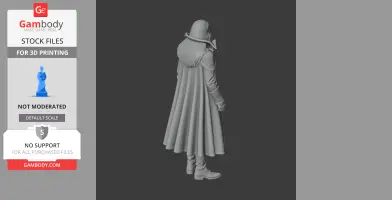 Krochi Freetto - Vampire Survivors - Character Figure STL