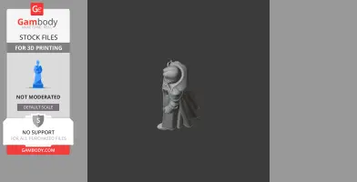 Krochi Freetto - Vampire Survivors - Character Figure STL