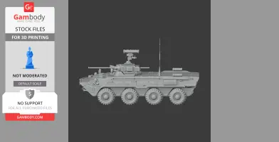 BTR-82A tank - Tank Model STL