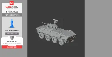 BTR-82A tank - Tank Model STL