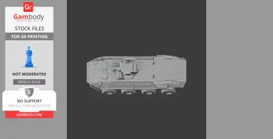 BTR-82A tank - Tank Model STL