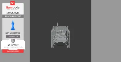 BTR-82A tank - Tank Model STL
