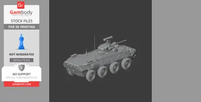 BTR-82A tank - Tank Model STL