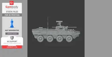 BTR-82A tank - Tank Model STL