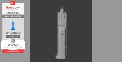 The Pinnacle (Guangzhou) - Architecture STL