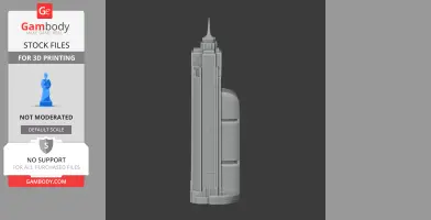 The Pinnacle (Guangzhou) - Architecture STL