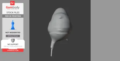 Bahama warbler - Prehistoric Animal STL