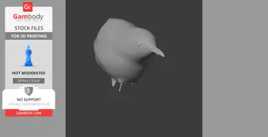 Bahama warbler - Prehistoric Animal STL
