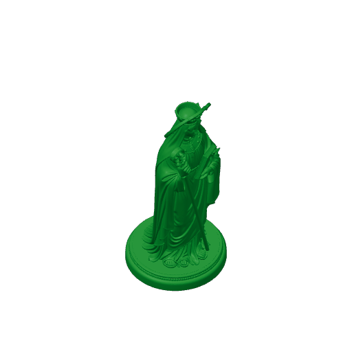 Saint Anstrudis - Devotional Statue.3mf