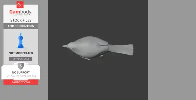 Bahama yellowthroat - Prehistoric Animal STL