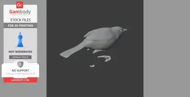 Bahama yellowthroat - Prehistoric Animal STL