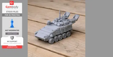 Chemical Reconnaissance Vehicle - Tank Model STL