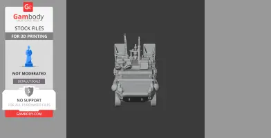 Chemical Reconnaissance Vehicle - Tank Model STL