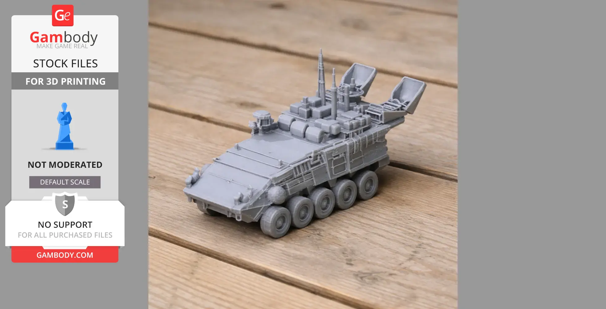 Chemical Reconnaissance Vehicle - Tank Model STL