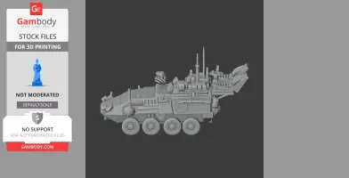 Chemical Reconnaissance Vehicle - Tank Model STL