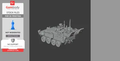 Chemical Reconnaissance Vehicle - Tank Model STL