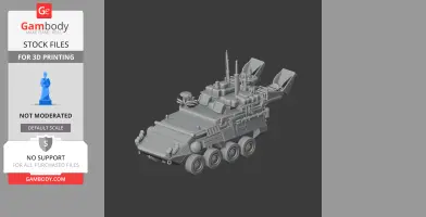Chemical Reconnaissance Vehicle - Tank Model STL