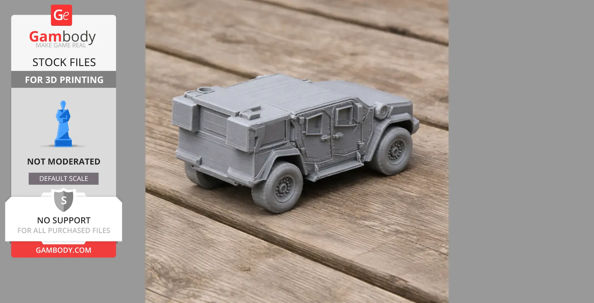 Combat Tactical Vehicle (Technology - Tank Model STL