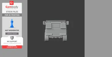 Combat Tactical Vehicle (Technology - Tank Model STL