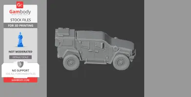 Combat Tactical Vehicle (Technology - Tank Model STL