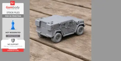 Combat Tactical Vehicle (Technology - Tank Model STL