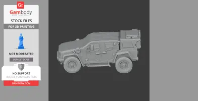 Combat Tactical Vehicle (Technology - Tank Model STL