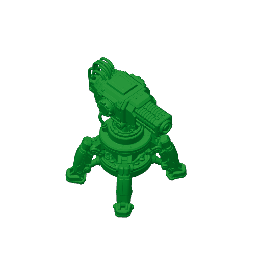 Laser Turret - Factorio Figurine.3mf