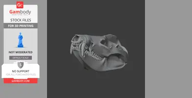 Striped Possum Skull - Skull Replica STL
