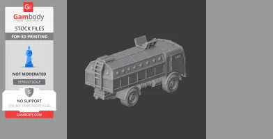 Fiat 665NM protetto - Tank Model STL