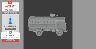 Fiat 665NM protetto - Tank Model STL