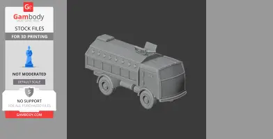 Fiat 665NM protetto - Tank Model STL