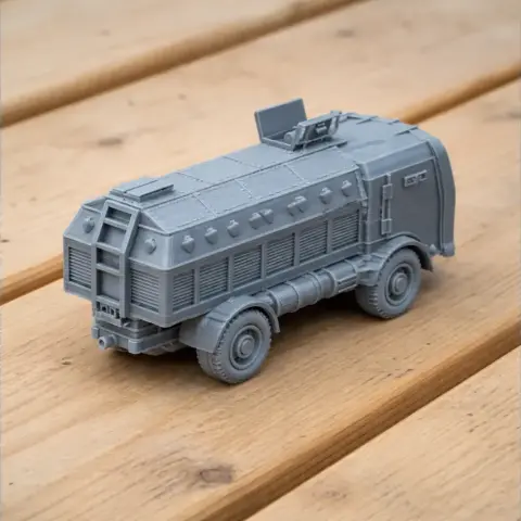Fiat 665NM protetto - Tank Model STL
