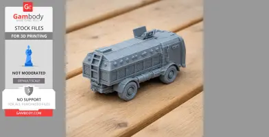 Fiat 665NM protetto - Tank Model STL