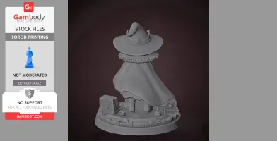 Ralsei - Deltarune - Character Figure STL