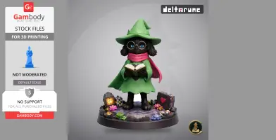 Ralsei - Deltarune - Character Figure STL