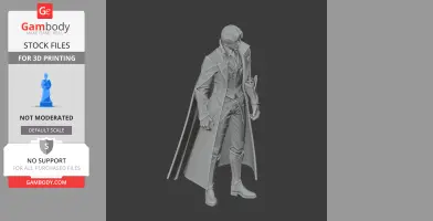 Lazaram - Lost Ark Figurine - Character Figure STL