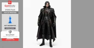 Lazaram - Lost Ark Figurine - Character Figure STL