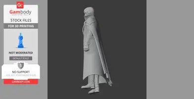 Lazaram - Lost Ark Figurine - Character Figure STL