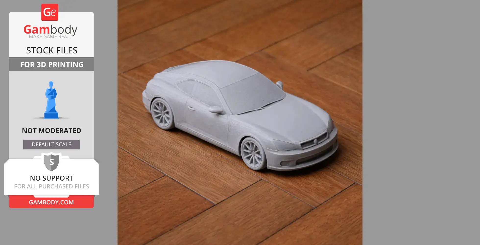 Chrysler Crossfire - Scale Vehicle STL